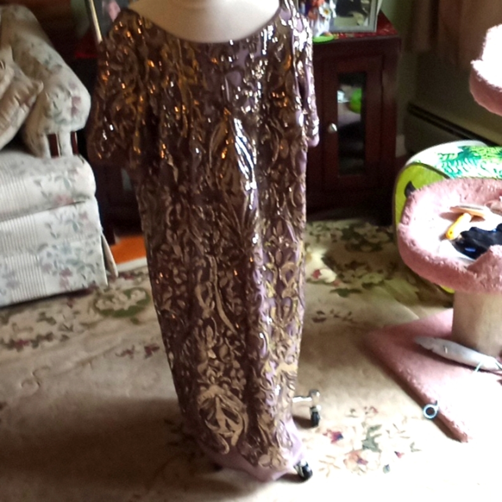 R&M Richard's sequin dress.